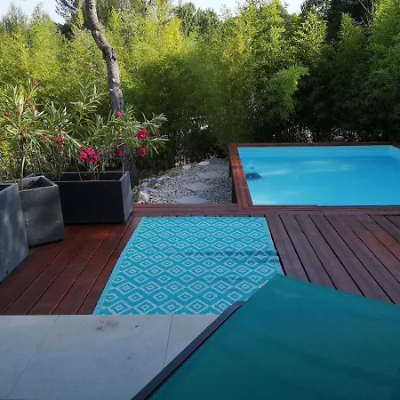 Superbe T3 Avec Jardin Et Bassin, Dans Un Village Calme Au Nord De Montpellier Apartmán *
