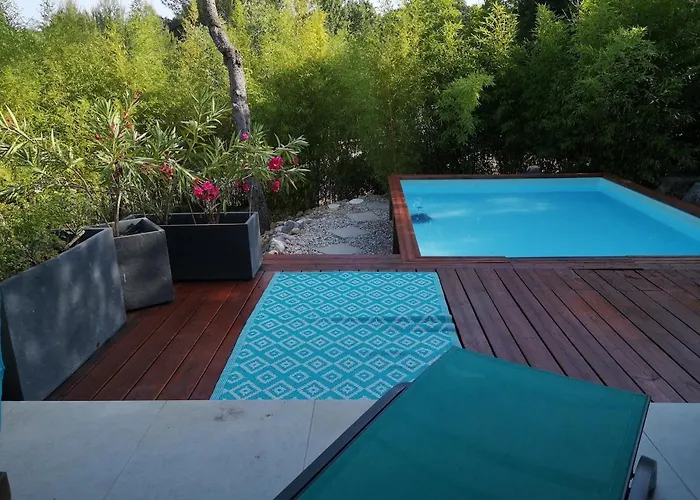 Superbe T3 Avec Jardin Et Bassin, Dans Un Village Calme Au Nord De Montpellier Apartmán *